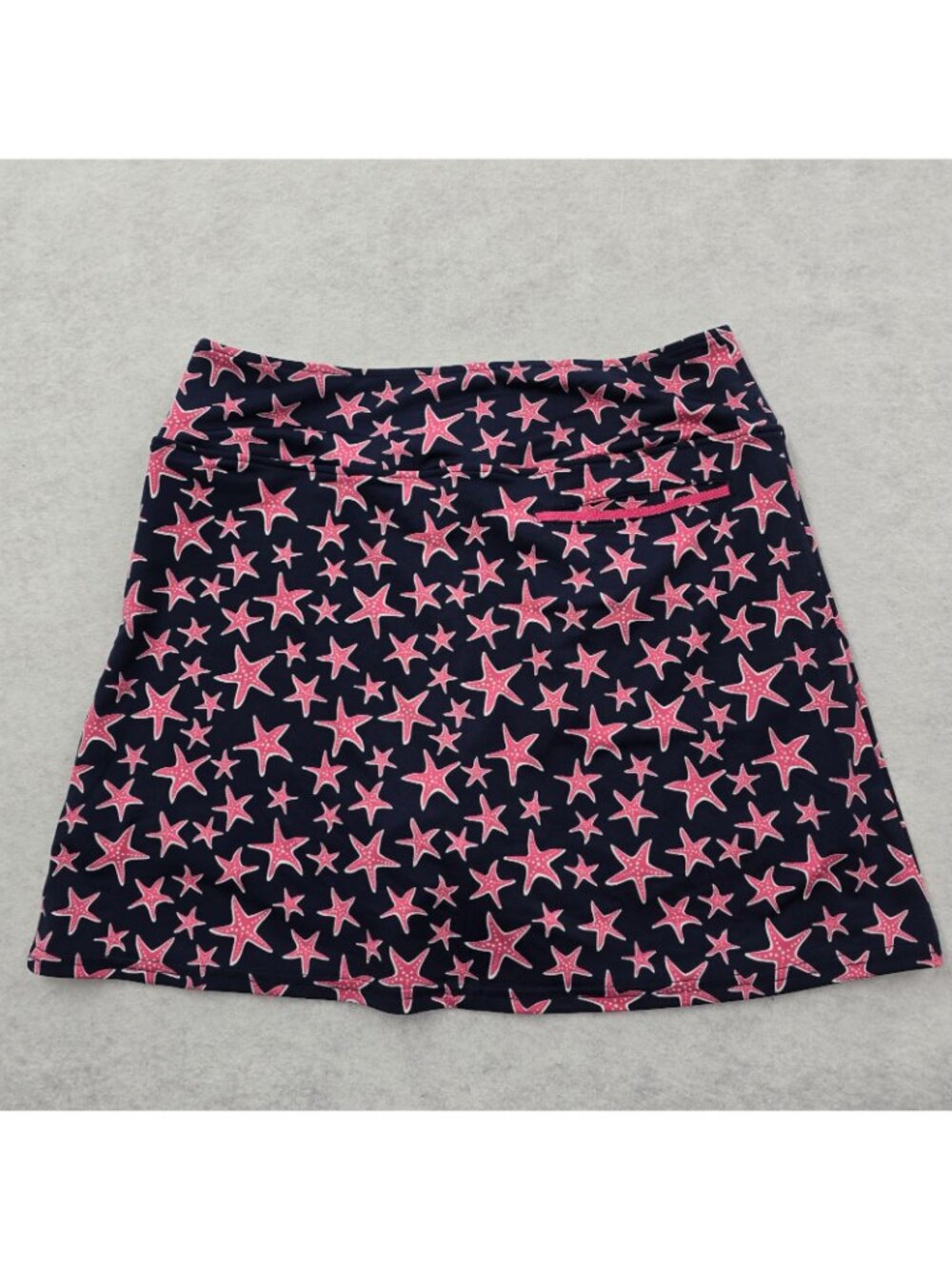 Golftini Shooting Stars Short Skort Sz Medium Golf Pickleball Tennis Athleisure - Picture 2 of 7